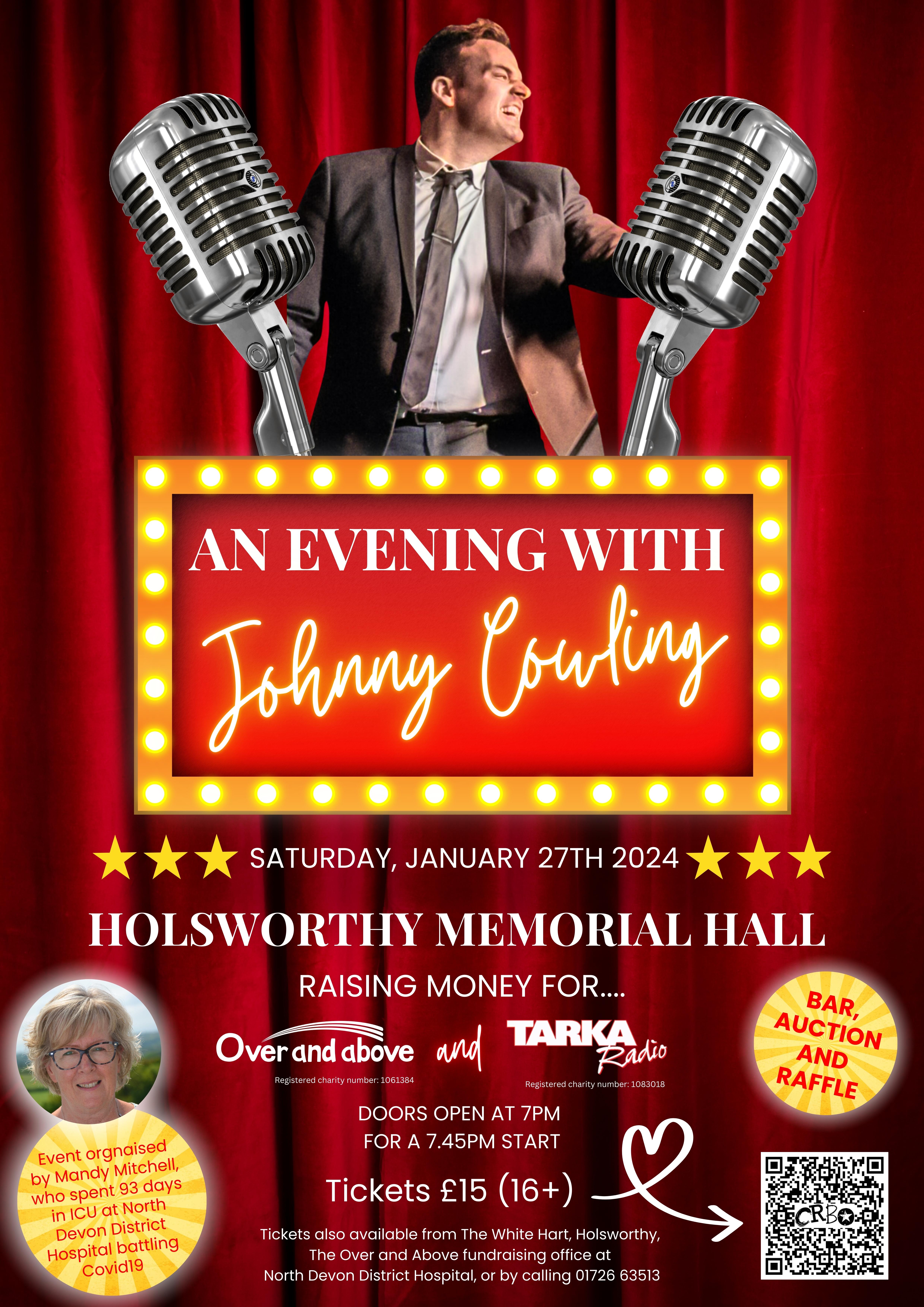 Johnny Cowling Live for Tarka Radio and Over and Above!